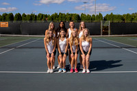 PHS Girls Tennis  Team & Ind. Photos Fall 2022