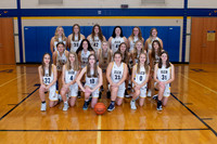 ELCO JH Girls Basketball Team & Ind. Photos Winter 2021-22