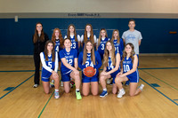 CCJH Girls Basketball Team & Ind. Photos Winter 2023-24