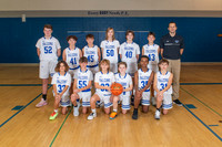 CCJH Boys Basketball Team & Ind. Photos Winter 2023-24