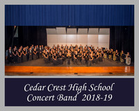 CCHS Wind Ensemble-Concert Band Group Photos 2018-19