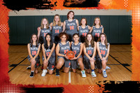PJH Girls Basketball Team & Ind. Photos Winter 2022-23