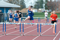 CCHS Track Tri Meet vs Palmyra and Annvlle-Cleona 03_21_12