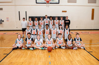 PJH Boys Basketball Team & Ind. Photos Winter 2024-25